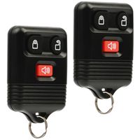 Case Shell Key Fob Keyless Entry Remote fits Ford, Lincoln, Mercury, Mazda F150 F250 F350 Escape Expedition Explorer Ranger, Set of 2