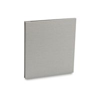 Pina Zangaro Bex Gray Screwpost Binder, 8.5x11 Portrait Orientation (34451)