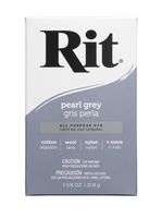 Rit 83390 03579000584 Purpose Powder Dye, Gray, 1-1/8 oz, Pearl Grey