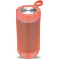 COMISO Waterproof Bluetooth Speakers Outdoor Wireless Portable Speaker with 24 Hours Playtime Superior Sound for Camping, Beach, Sports, Pool Party, Shower (Coral Red)