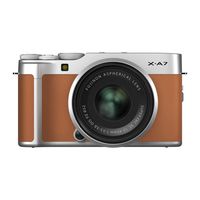 Fujifilm X-A7 Mirrorless Digital Camera w/XC15-45mm F3.5-5.6 OIS PZ Lens, Camel