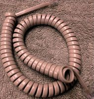 H4DU-60 Beige Short (9' Ft) Handset Cord for AT-T Phone Trimline 205 210 220 230 Princess 500 554 2500 2554 Curly Coil Landline by DIY-BizPhones