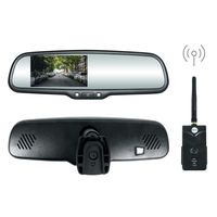 Master Tailgaters OEM Rear View Mirror with 4.3" High Brightness LCD & Wireless Transmitter - Universal Fit