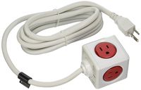 Allocacoc 4324/USEXPC Powercube Extended Power Strip, 10'
