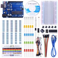 UNIROI Starter Kit for Arduino with Free Tutorials, Breadboard, Sensor, USB Cable, Display, Resistors, Jumper Wires and Dupont Wires (Arduino Starter Kit)