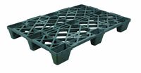 Aviditi CPP210 Industrial Plastic Pallet, 48" x 32" x 5 1/2", Black