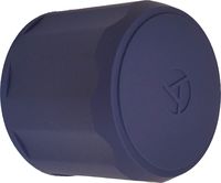 LENS ARMOR - Protective Lens Cap - Universal, Stretch Fit - Element Proof (65-100mm, Blue)