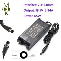 PA-12 65W 19.5V AC Adapter Laptop Charger for Dell Inspiron 15 3520 3521 3531 3542 3537 7537 Inspiron 15R 5521 5537 5520 N5010 N5110 Power Supply Cord P/N HA65NS5-00 06TM1C LA65NS0-00