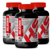 Immune System Recovery Plan - MELATONIN 3MG - Brain Booster for Men - 3 Bottles (270 Lozenges)