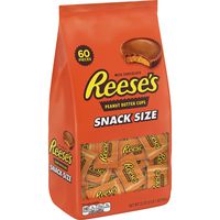 REESE'S Chocolate Candy, Snack Size Peanut Butter Cups, 33 Ounce
