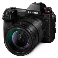 Panasonic LUMIX S1 Full Frame Mirrorless Camera with 24.2MP MOS High Resolution Sensor, 24-105mm F4 L-Mount S Series Lens, 4K HDR Video and 3.2" LCD - DC-S1MK
