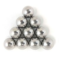 Avler 3/4" (19mm) Chrome Steel Bearing Balls for Paracord Monkey Fist Center (Pack of 10)