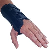 Remedy Breathable Neoprene Black Wrist Brace, Right, X-Small