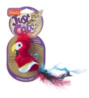 Hartz Just For Cats Chirping Bird Interactive Plush Catnip Cat Toy