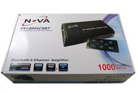 Novasonic Waterproof Bluetooth 4-Channel Stereo Amplifier with Remote - Automobile, Off-Road, Marine, Boat, Golf Cart