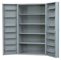 Durham SJC-DLP-4S-14DS-95 14 Gauge Steel Cabinet with  4 Shelves and 14 door Shelves