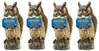 Dalen 016069000301 OW6 Gardeneer by Natural Enemy Scarecrow Horned Owl (Fоur Paсk)