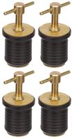 attwood 7526A7 Brass Handle T-Handle Drain Plug (Fоur Расk)