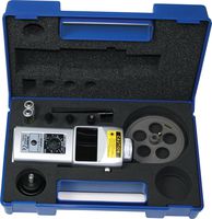 Shimpo DT-207LR-S12 Handheld Tachometer with 12" Wheel, LED Display, 6 - 99999rpm Range