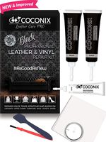 Coconix Black Leather Repair Kits for Couches - Vinyl & Upholstery Repair Kit for Car Seats, Sofa & Furniture - Liquid Scratch Filler Formula Repairs Couch Tears & Burn Holes
