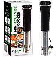 Sous Vide Cooker Immersion Circulator - Sous Vide Vacuum Heater - Thermal Immersion Circulator Stick - Accurate Temperature Digital Timer - Ultra Quiet Work (Compact Design)