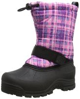Northside Girls' Frosty, Purple Plaid, 3 M US Little Kid