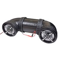 Bazooka 8" ATV-Tube Off Road Bluetooth Speaker System (Black)