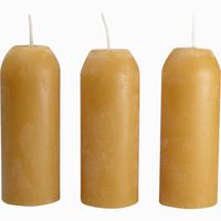 UCO Candle Lantern 3.5-Inch Candles, 3-Pack, 9-Hour Beeswax