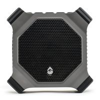 ECOXGEAR EcoDrift Rugged & Waterproof Wireless Bluetooth Speaker with Integrated Siri & Google Voice Control - Grey