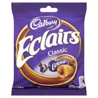 Cadburys Chocolate Eclair Bag - 130g - Pack of 6 (130g x 6 Bags)
