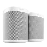 Sonos One (Gen 2) Two Room Set Voice Controlled Smart Speaker with Amazon Alexa Built In (White)