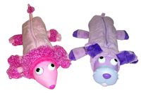 Inkology Bug Eye Pencil Pouches, Pet Collection, Set of 6 Pouches, Assorted Designs (04053)