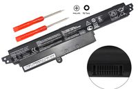 BE·SELL New Laptop Battery for ASUS VivoBook 11.6" Series X200M X200CA X200MA F200CA K200MA K200MA-DS01T A31LMH2 A31N1302 A3INI302 A31LM9H 1566-6868 0B110-00240100E 0B110-00240000M