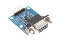 NOYITO TTL to RS232 Module TTL RS232 Male Female Mutual Conversion Module Serial Level Conversion to SP232 for MCU, ARM, FPGA, Arduino,TTL Serial Port communicates with RS232 Level Device (Female)