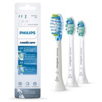 Genuine Philips Sonicare Toothbrush Head Variety Pack - C3 Premium Plaque Control & C2 Optimal Plaque Control, 3 Pack, white, HX9023/69