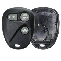 KeylessOption Just the Case Keyless Entry Remote Key Fob Shell For 16245100-29