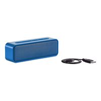 AmazonBasics 9-Watt Bluetooth Stereo Speaker with Water Resistant Design - Blue