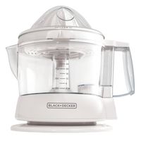 BLACK+DECKER CJ630 32-Ounce Electric Citrus Juicer, White