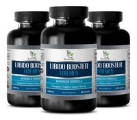 Pills for Men Bigger - LIBIDO Booster for Men - tribulus herb - 3 Bottles (180 Capsules)