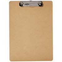 AmazonBasics Hardboard Office Clipboard - 6-Pack