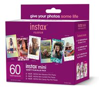 Fujifilm Instax Mini Variety Film Value Pack 60 Count