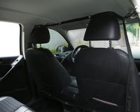 Highland Farms Select Vehicle Pet Barrier - High See Through Net Vehicle Pet Barrier for Cars, Vans, SUV's, and Trucks, Fit Front Seat