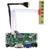 HDMI+VGA+DVI+Audio Input LCD Controller Board For LP173WD1 N173FGE 15.6" 17.3" 1600x900 LED Backlight 40Pins LCD Panel