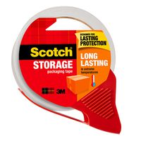 Scotch Long Lasting Storage Packaging Tape with Dispenser, 1.88 in. x 38.2 yd, 1 Dispenser/Pack