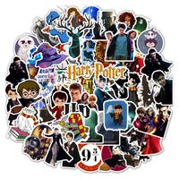 50 Pcs Harry Magic Stickers for Water Bottle Laptop Car Motorcycle Bicycle Bike Skateboard Luggage Baggage Box Decal Graffiti Patches