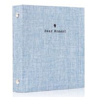 Ablus 100 Pockets Mini Photo Album - Fits for Fujifilm Instax Mini 9 Mini 8 Mini 90 Mini 25, Polaroid Snap PIC-300, Kodak Mini 3-Inch Film (Blue)