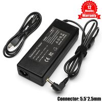 19V 4.74A 90W AC Laptop Charger Compatible Toshiba Satellite L305 L305D L455 L505 L505D L635 L645 L655 L655D L745 L755 L775 L855 L875 C55 C655 C675 C850 C855 PA3714U-1ACA PA3917U-1ACA PA5177U-1ACA