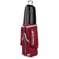 Founders Club Golf Travel Cover Luggage for Golf Clubs with ABS Hard Shell Top Travel Bag (Wine)