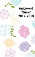 House of Doolittle 2017-2018 Weekly Academic Planner Assignment Book, Floral, 5 x 8 Inches, August - August (HOD274RTG70-18)