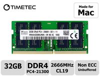 Timetec Hynix Original 32GB Compatible for Apple 2019 iMac 27-inch w/Retina 5K Display, Late 2018 Mac Mini DDR4 2666MHz PC4-21300 2Rx8 CL19 1.2V SODIMM Memory RAM Upgrade (32GB)